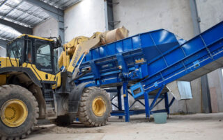 Large Waste Recycling Facility in Brisbane designed for high-efficiency processing