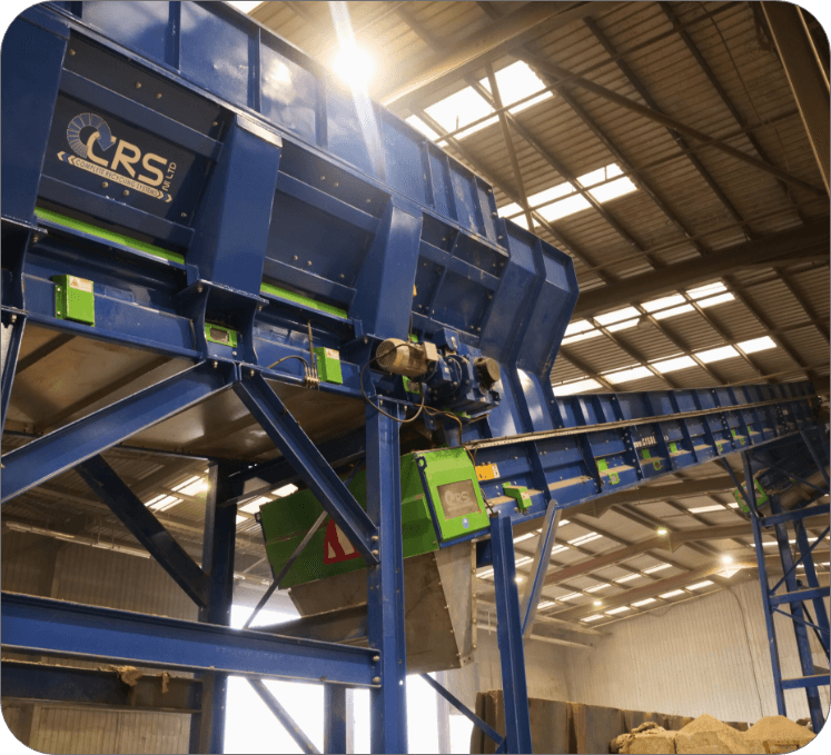 Industrial belt feeder designed for reliability and long-term use