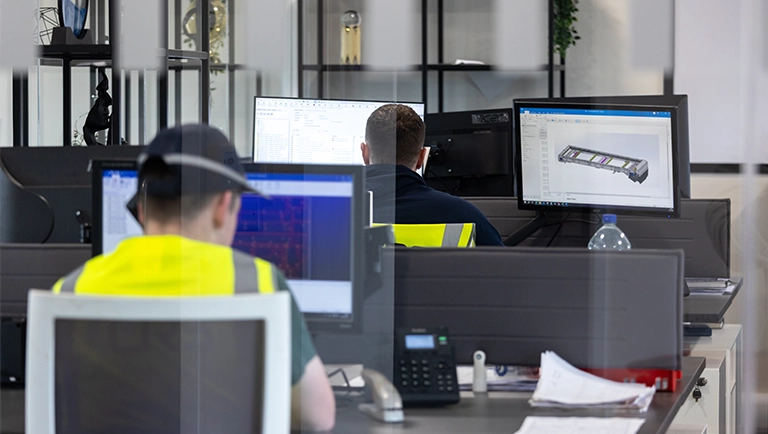 Designing the Right Recycling Plant 2 Custom-designed recycling plant with conveyors and screening equipment