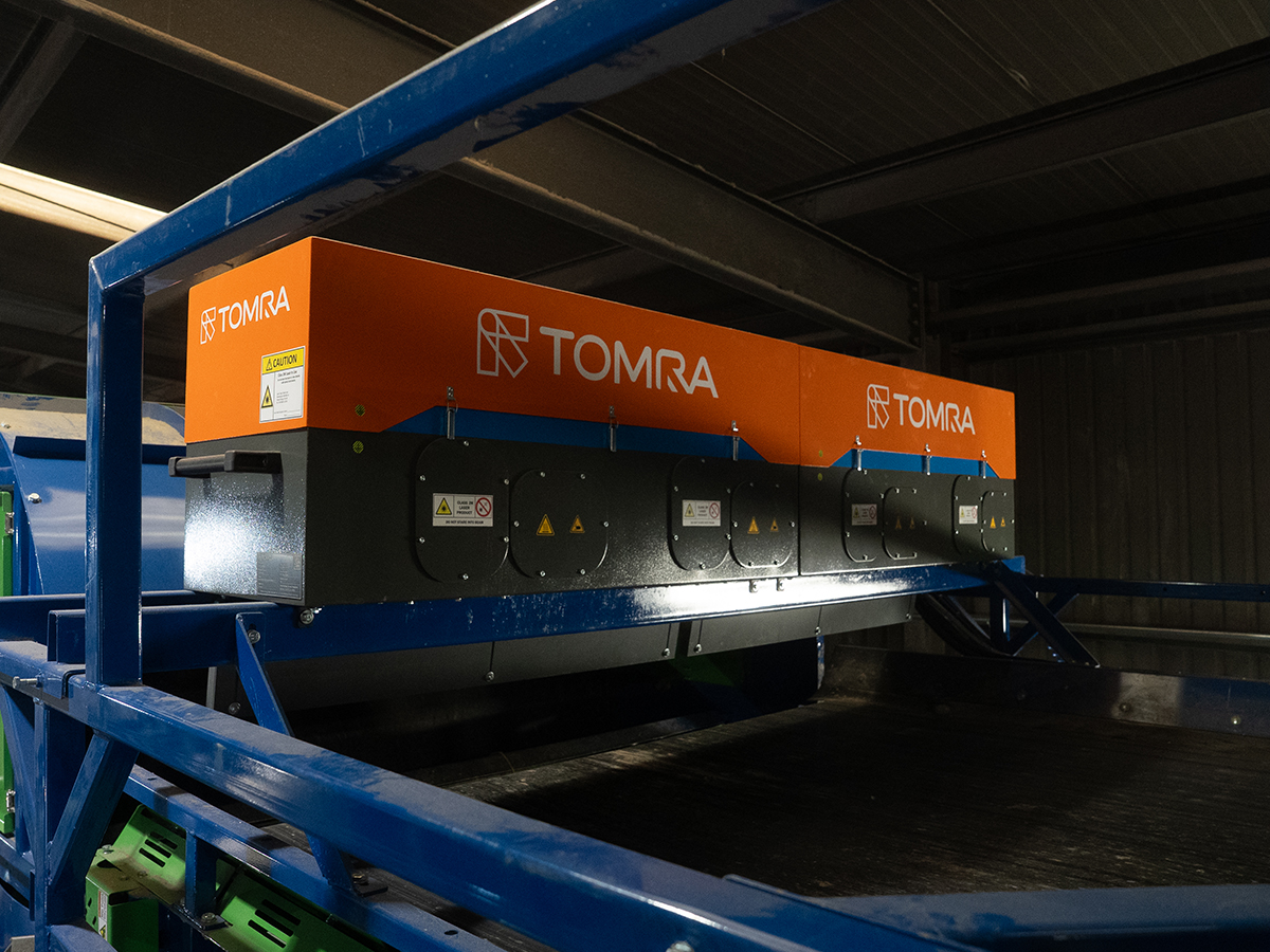 Advanced ASR processing plant using automated sorting technology for metal recovery